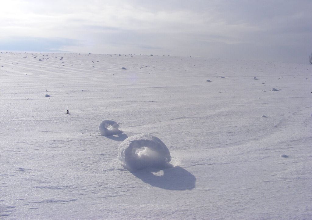 Schneeringe sind äußerst flüchtige Erscheinung, die innerhalb kurzer Zeit wieder verschwinden. Schneeringe sind äußerst flüchtige Erscheinung, die innerhalb kurzer Zeit wieder verschwinden.