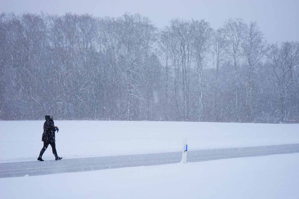 Schneesturm am Wochenende Schneesturm am Wochenende