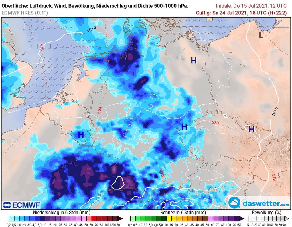 Unwetterlage Unwetterlage