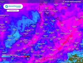 Schon wieder "Land unter": Die Meteored-Wetterkarten zeigen viel Regen in Deutschland! Dabei bleibt es sehr warm