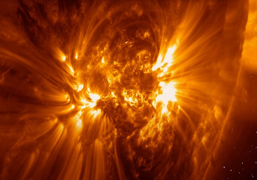 Explosive eruptions from the sun's magnetic field can trigger auroral displays