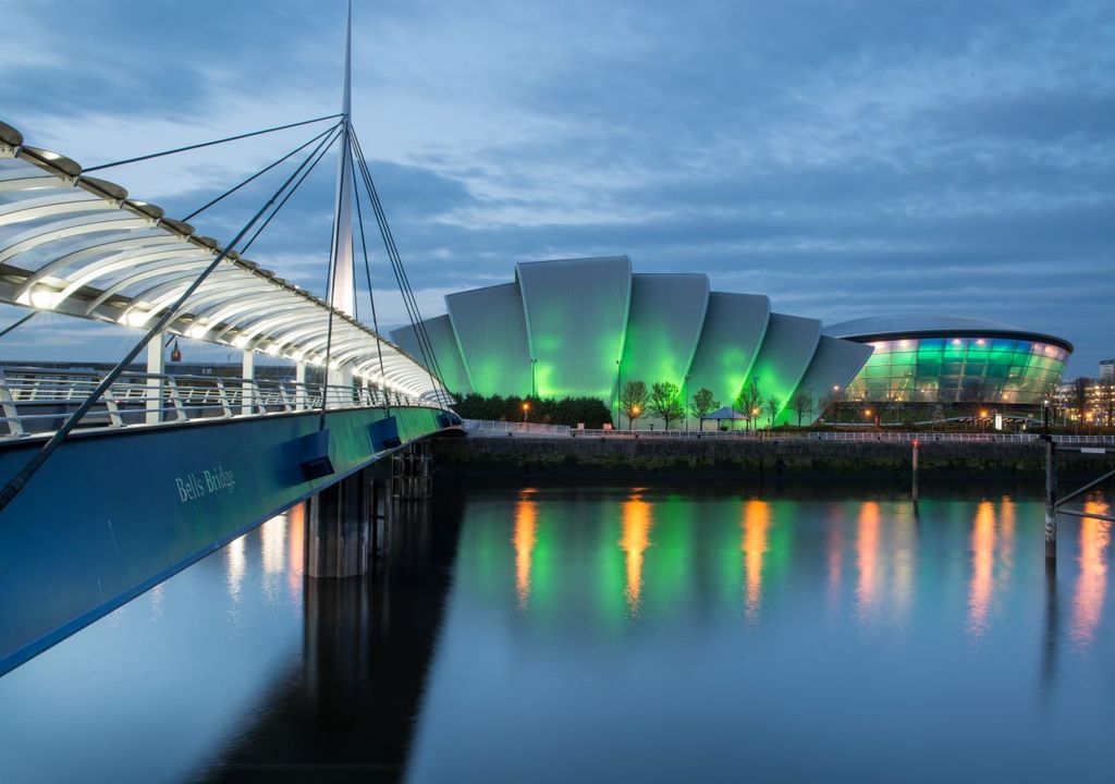 Glasgow SEC, where UN climate talks are underway