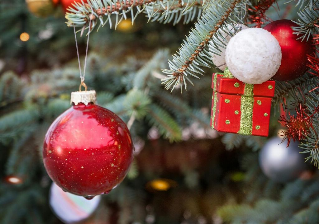 pallina rossa natalizia pallina rossa natalizia