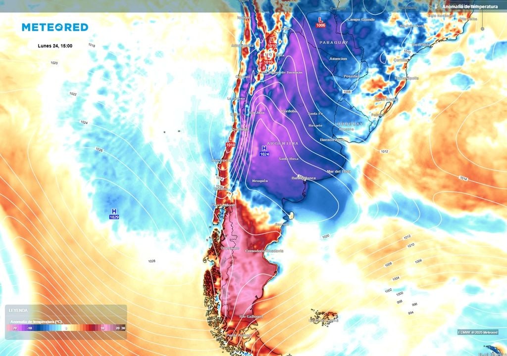 anomalías de temperatura anomalías de temperatura