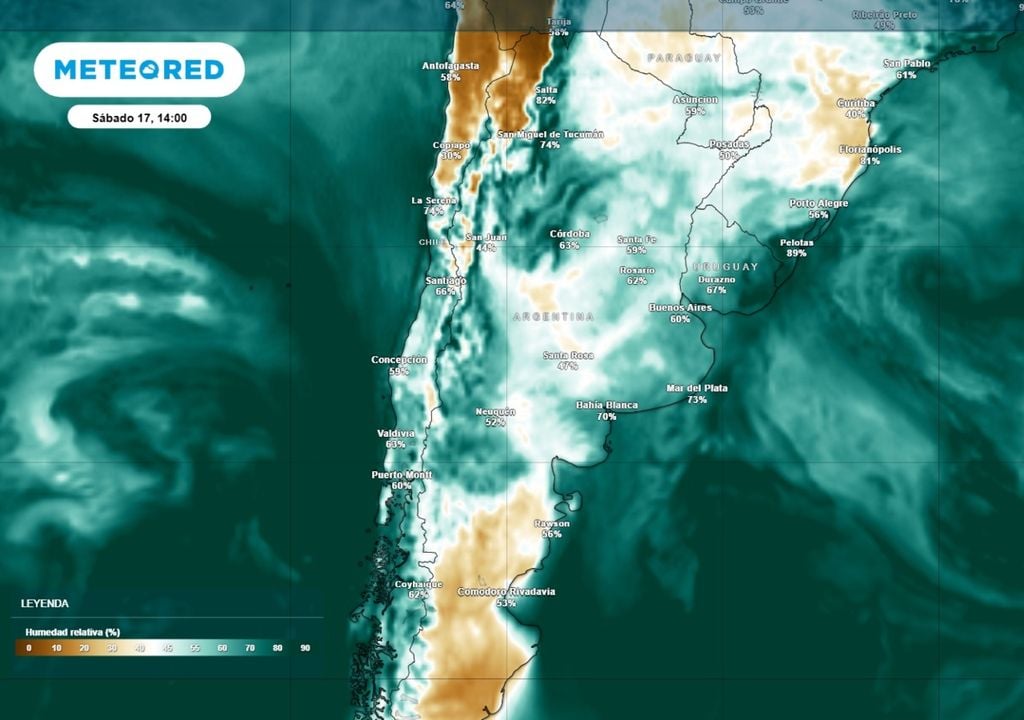 humedad El bloqueo va a ceder y permitirá un cambio de aire que traerá una mejora de las condiciones al este del país