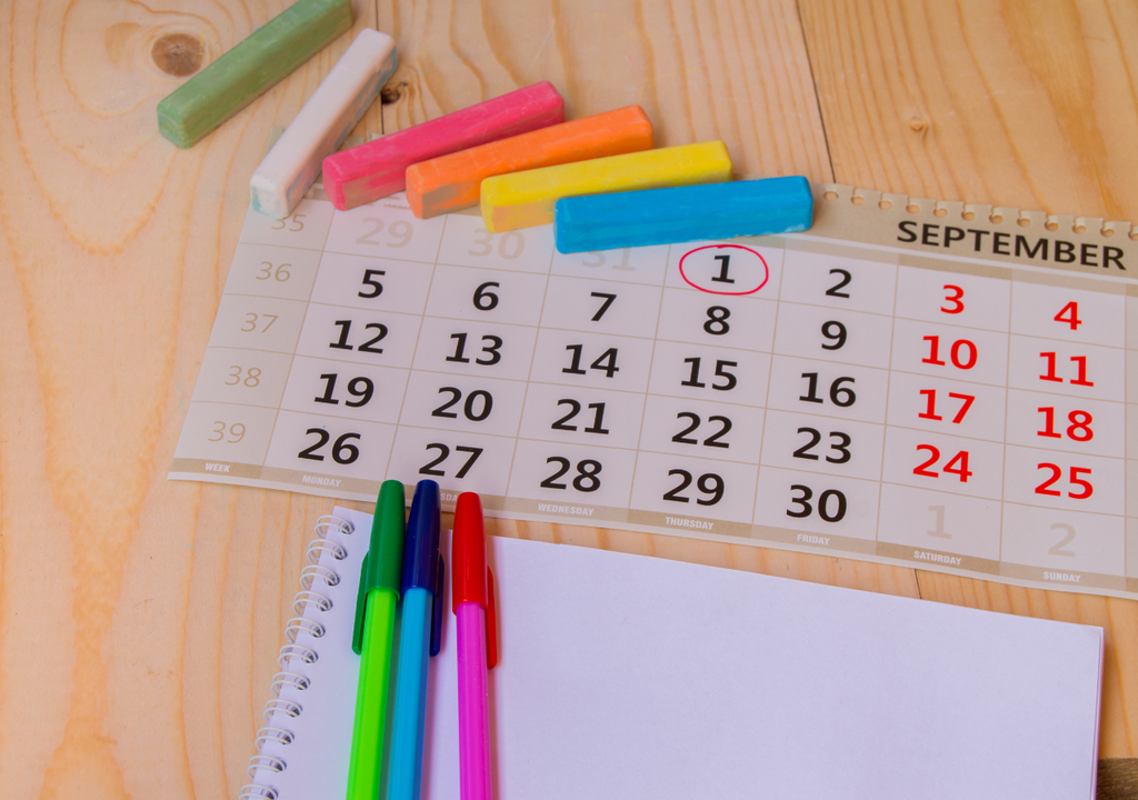 Calendario escolar Calendario escolar