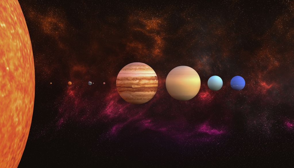 Durante el amanecer del 12 de agosto, podrán observarse hasta seis planetas del sistema solar alineados.