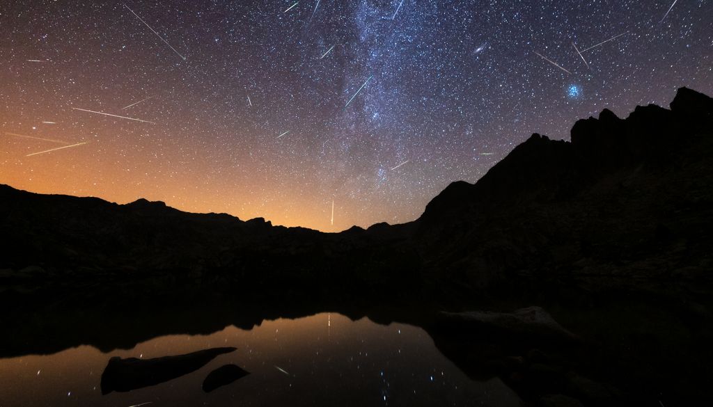 El pico máximo de las perseidas coincidirá con el eclipse total de sol.