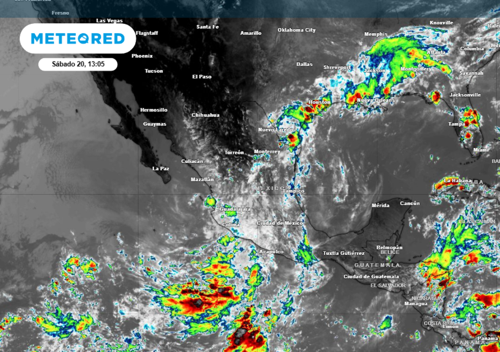 Tormentas Nueva onda tropical traerá más lluvias a la República Mexicana.