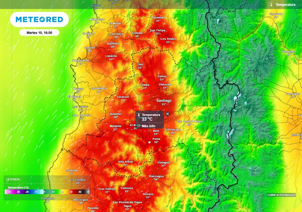 Este martes se vivirá una jornada bastante calurosa en la cuenca capitalina, con máximas que podrían bordear los 33 grados.