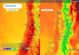 Se acerca un alivio al calor extremo en el centro y sur de Chile: ¿cuánto durará?