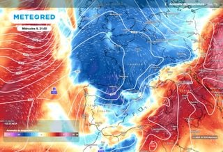 Se acerca un refrescamiento de hasta 12 ºC en España: 