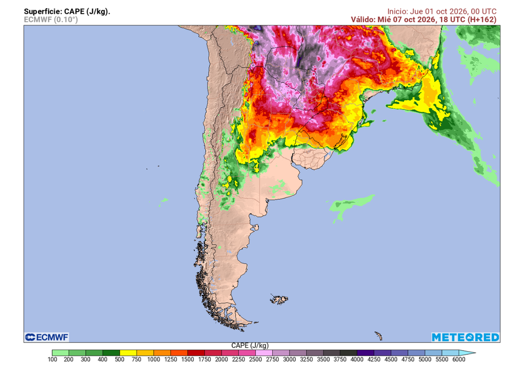 Meteored pronostica que se aproxima una baja segregada a Chile centro-sur La inestabilidad atmosférica de la baja segregada podría favorecer la ocurrencia de tormentas eléctricas en Chile centro-sur.