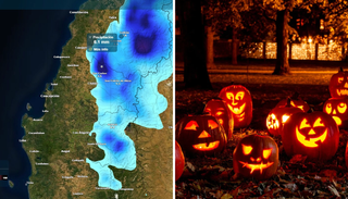 Se acercan tormentas para la Noche de Halloween: vaguada en altura visitar&aacute; a Chile centro-sur el fin de semana