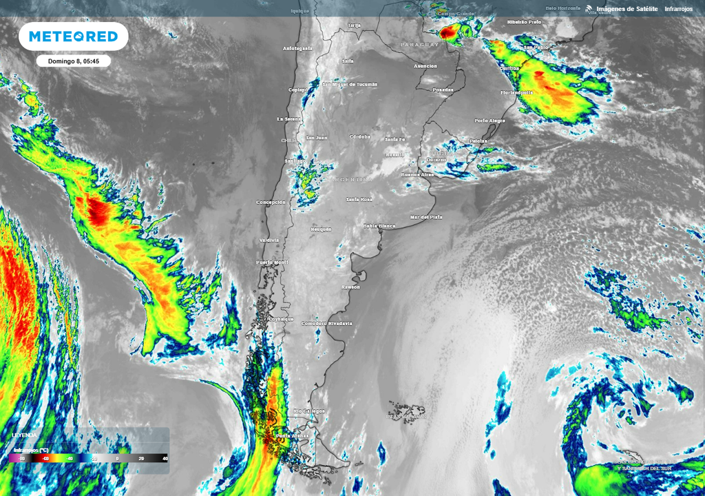 Tiempo Argentina pronóstico clima niebla lluvias junio