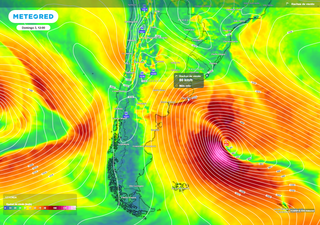Se activan las alertas en Argentina: de un nuevo temporal en alta montaña a una ciclogénesis cercana a Buenos Aires