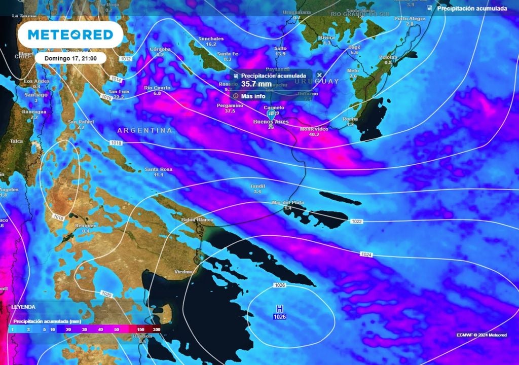 Tiempo Argentina clima Pronóstico fin de semana largo noviembre