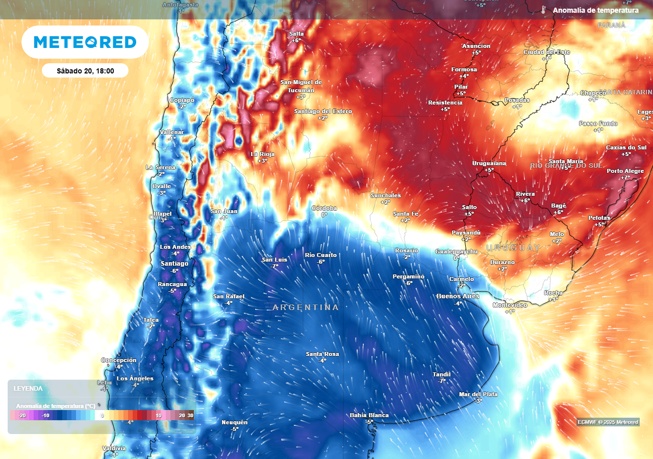 Se afianza el pronóstico en el centro de Argentina: tormentas y ...