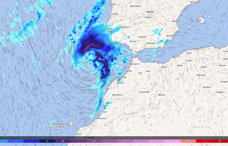 El temporal y el tiempo venidero en España: se aleja Aline y nueva borrasca atlántica en proceso de ciclogénesis