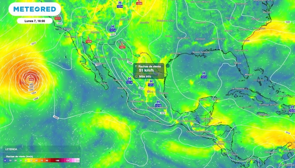 Rachas de 60 km/h azotan sectores del Norte, Occidente y Centro Tamaulipas este sábado por la noche, recuerden extremar precauciones en costas por oleaje elevado.