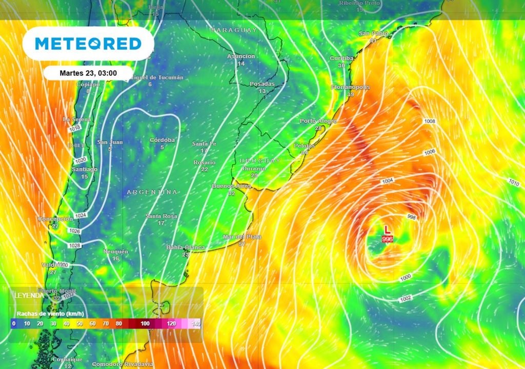 ciclogenesis La semana tendrá una nueva ciclogénesis sobre el Atlántico