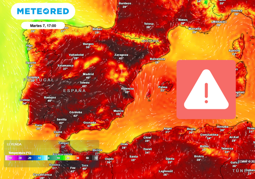 Se aproxima el pico de la ola de calor a Espa&ntilde;a: en tres provincias el riesgo ser&aacute; extremo con avisos rojos
