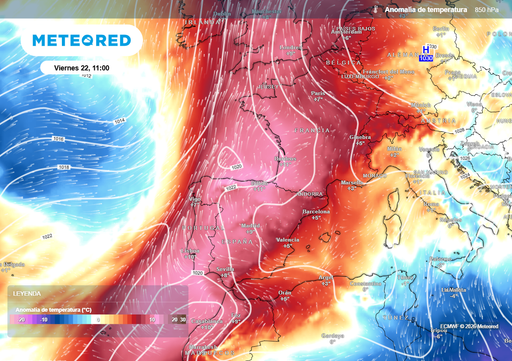 Se aproxima la dorsal africana: entre el jueves y el viernes hasta diez capitales rondar&aacute;n los 35 &ordm;C