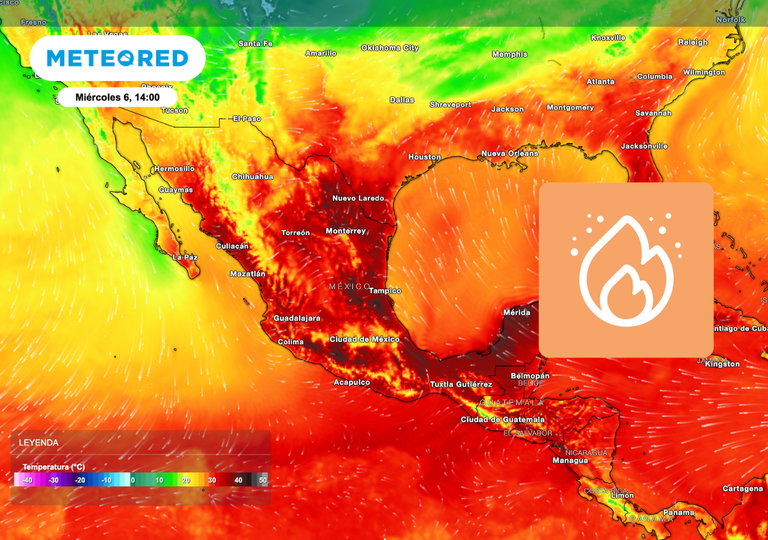 Se aproxima nueva onda c&aacute;lida: azotar&aacute; con temperaturas de m&aacute;s de 45 &deg;C, en estos estados de M&eacute;xico