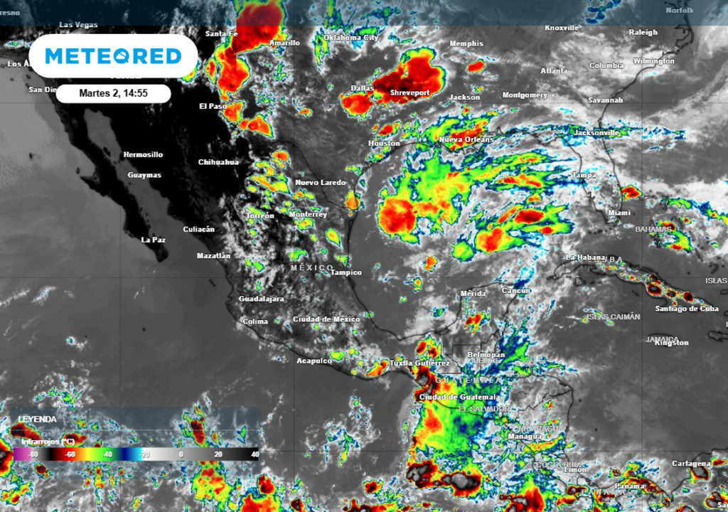 Tormentas Nuevo temporal de lluvias azotará México esta semana.