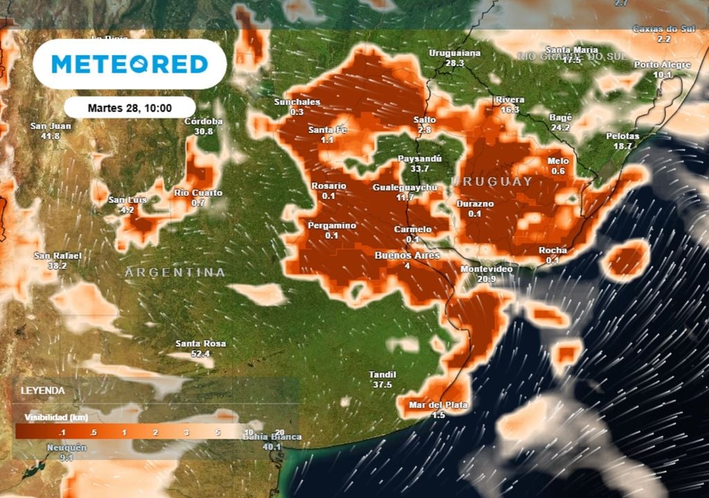 Entre el poco viento y las condiciones húmedas, las nieblas van a ser protagonistas durante la semana.
