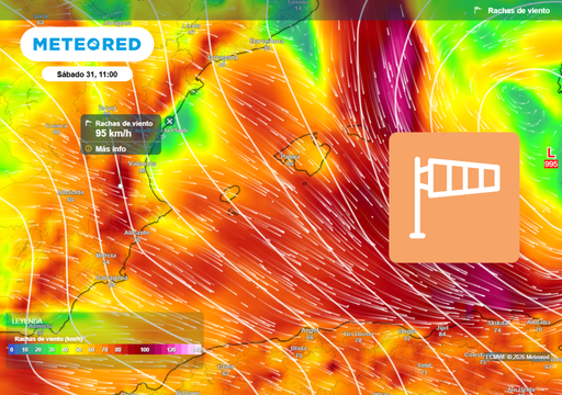 Se aproxima un gran vendaval de poniente a estas 4 comunidades mediterr&aacute;neas: las horas cr&iacute;ticas