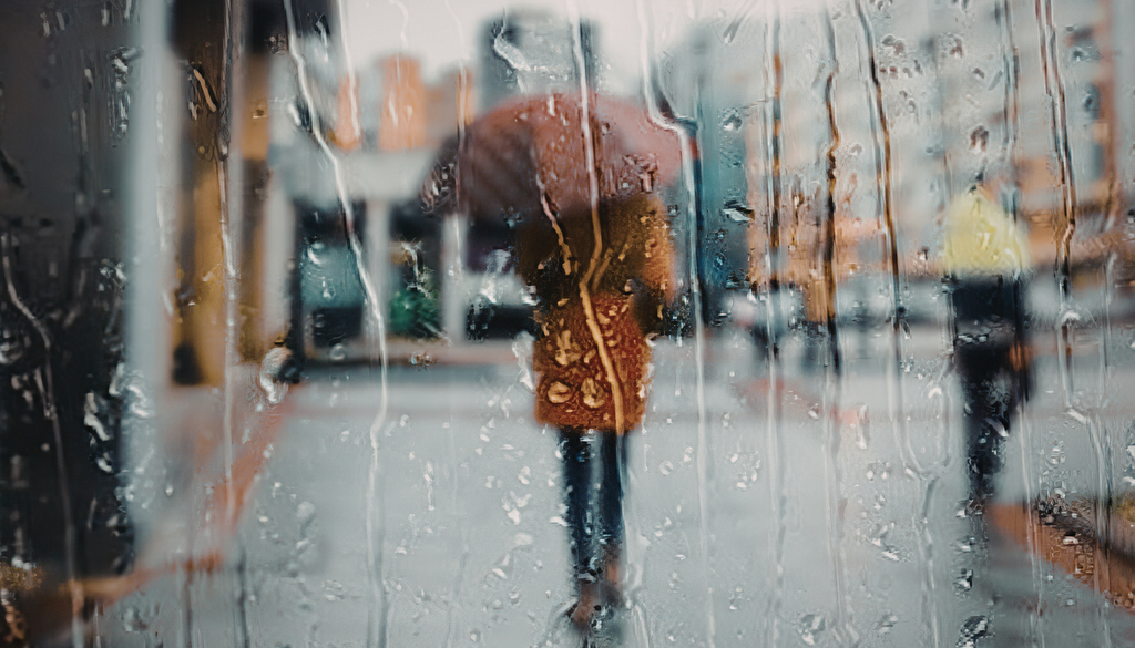lluvia y paraguas En lo que resta de mes, se esperan precipitaciones sobre lo normal en Chile central.