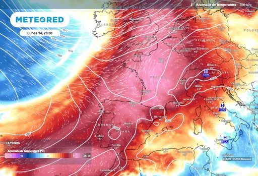 Una "cresta africana" si sta avvicinando alla Spagna: temperature da met&agrave; luglio in pieno settembre, "fino a 40 &deg;C"