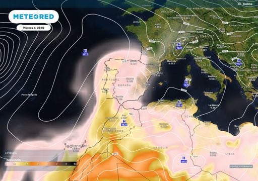 Se aproxima una lengua de polvo sahariano que cambiar&aacute; el color del cielo en la Espa&ntilde;a peninsular y Canarias