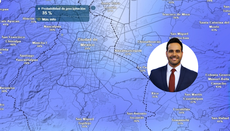 Se aproximan lluvias con posibles tormentas el&eacute;ctricas esta tarde de martes en CDMX: acumulados de hasta 15 mil&iacute;metros