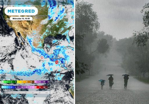 Se aproximan m&aacute;s lluvias y tormentas: Cicl&oacute;n tropical Cristina azotar&aacute; con aguaceoros intensas a estos estados