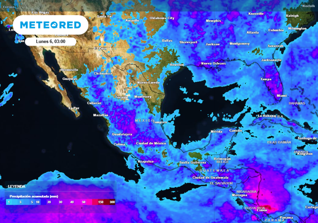 Lluviaa El pronóstico del tiempo para este domingo en México indica que varios estados experimentarán precipitaciones, lo que contribuirá a mantener temperaturas frescas en las ciudades.