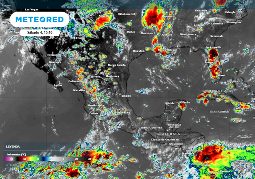 Se aproximan m&aacute;s tormentas y granizadas, que podr&iacute;an afectar hasta 11 estados de M&eacute;xico.