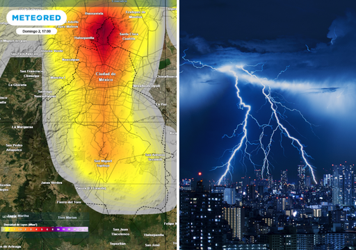 Se aproximan tormentas el&eacute;ctricas este domingo 02 de agosto en CDMX: checa qu&eacute; alcald&iacute;as tendr&aacute;n ca&iacute;da de rayos