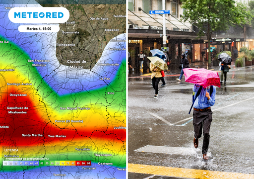 Se aproximan tormentas este martes en la CDMX: desde el mediod&iacute;a se desarrollar&aacute;n en alcald&iacute;as del sur y el oriente