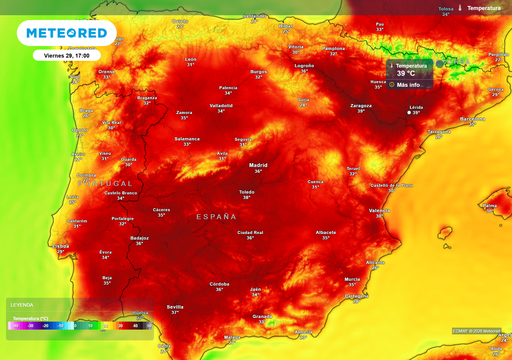 Se aproximan varios mediod&iacute;as de hasta 39 &ordm;C: el tiempo de verano ha dado un vuelco inesperado