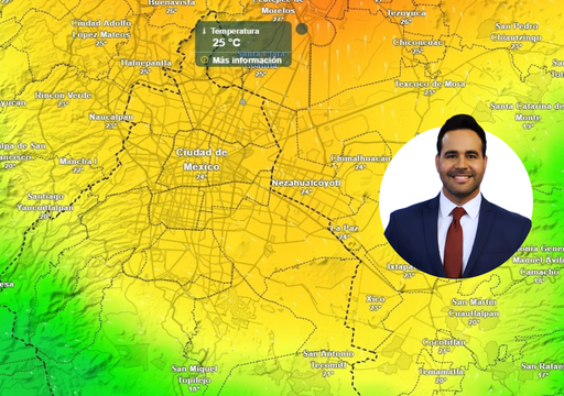 Se avecina lluvia dispersa este martes en CDMX: acumulados menores a 10 mm y m&aacute;ximas de hasta 27 &deg;C