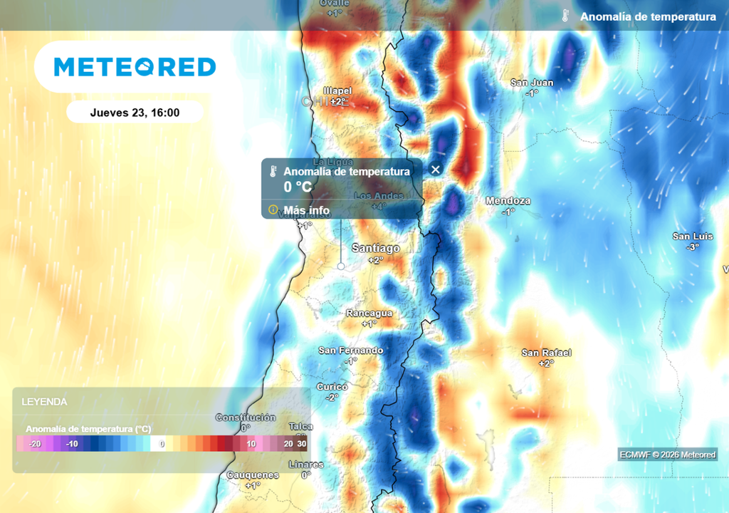 Esta semana Santiago espera temperaturas dentro de lo esperado: el otoño se hace presente en el centro de Chile.
