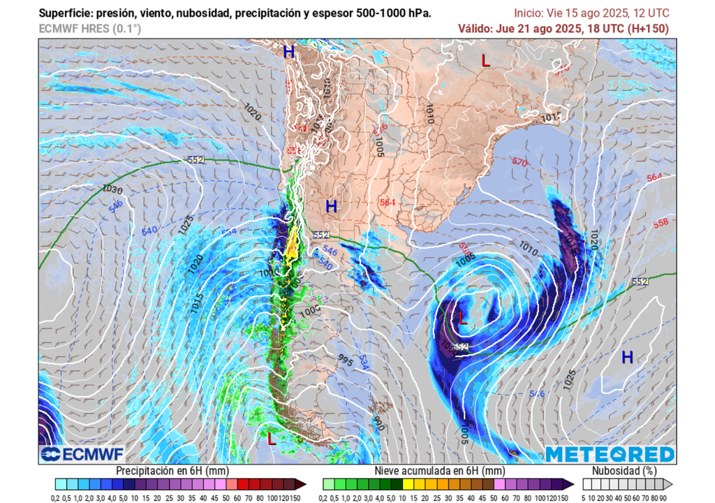 modelo de pronóstico de precipitaciones