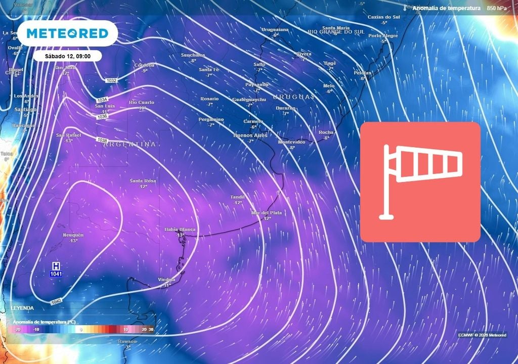 Sudestada frío Buenos Aires AMBA pronóstico tiempo clima septiembre El Niño Una Sudestada cambiará marcadamente el tiempo desde el próximo viernes 11 en Buenos Aires.
