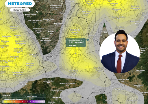 Se avecinan lluvias dispersas este martes en la CDMX: m&aacute;ximas de hasta 27 &deg;C y acumulados cercanos a 15 mm