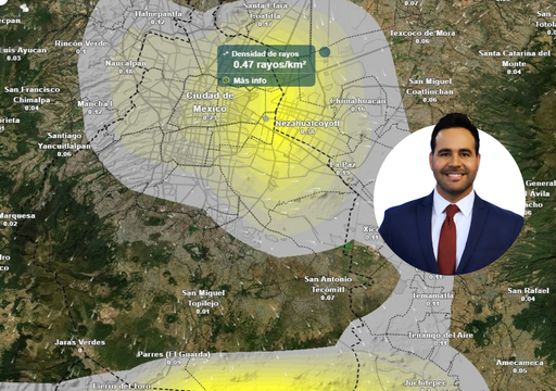 Se avecinan lluvias fuertes este martes en la CDMX: habr&aacute; acumulados superiores a 25 mm