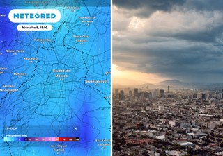 Se avecinan tormentas esta tarde-noche en CDMX: con aguaceros, descargas el&eacute;ctricas y posible granizo