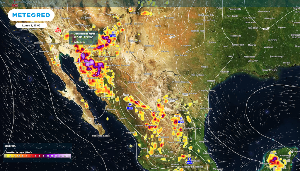 Las tormentas eléctricas serán más recurrentes entre las 4 pm a las 7 pm, mantente informado. Las tormentas eléctricas serán más recurrentes entre las 4 pm a las 7 pm, mantente informado.