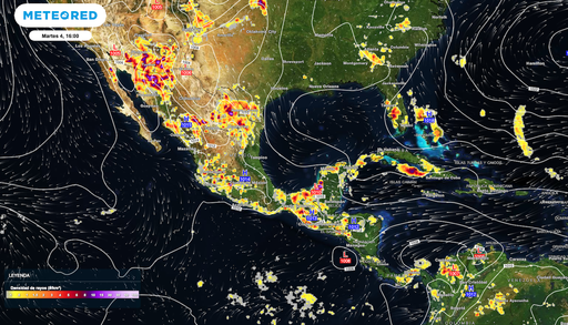 Se cae el cielo esta tarde, ya que se prev&eacute;n aguaceros y tormentas el&eacute;ctricas con posibles deslaves en estos 7 estados